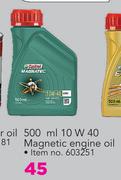 Castrol 500ml 10W 40 Magnetic Engine Oil