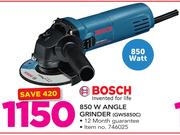 Bosch 850W Angle Grinder GWS850C
