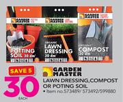 Garden Master Lawn Dressing Compost Or Poting Soil-Each