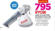 Ryobi 3000W Electric Blower Vacuum