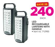 LED Rechargeable Lantern With Handle-Each