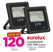 Eurolux Floodlight LED 10W FS230-Each