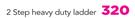 Home Quip 2 Step Heavy Duty Ladder