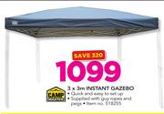 Campmaster 3 x 3m Instant Gazebo