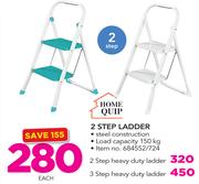 Home Quip 2 Step Ladder-Each