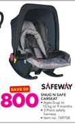 Safeway Snug N Safe Car Seat