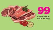 Lamb Braai Pack-Per Kg