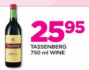 Tassenberg Wine-750ml