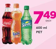 PET-600ml Each