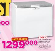 Defy 260Ltr White Chest Freezer DMF473