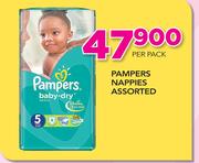 Pampers Nappies Assorted-Per Pack