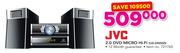 JVC 2.0 DVD Micro HiFi UX-DN500