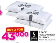 Sheraton 2 Pack Hollowfiber Pillows-For 2