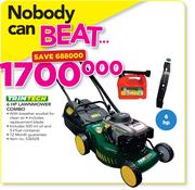 Trimtech 6 HP Lawnmower Combo Includes 500ml Oil & 5Ltr Fuel Container