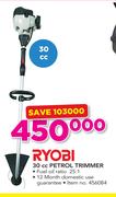 Ryobi 30cc Petrol Trimmer