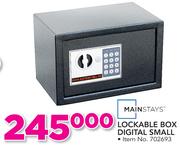 Mainstays Lockable Box Digital Small