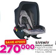 Safeway Snug Carseat