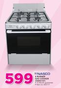 Nasco 4 Burner Gas Cooker 20BME61007
