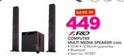 F & D Computer Multi Media Speaker T-200