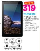 Telefunken 7" 3G Wi-Fi IPS Tablet TEL-73GIQS