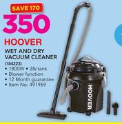 Hoover 1800W Wet And Dry Vacuum Cleaner 184223