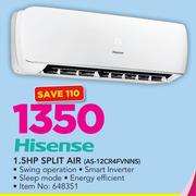 Hisense 1.5HP Split Air AS-12CR4FVNNS