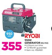 Ryobi 950W Generator RG-950