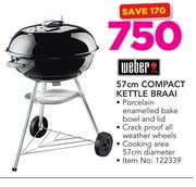 Weber 57cm Compact Kettle Braai