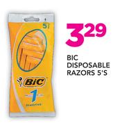 BIC Disposable Razor 5's