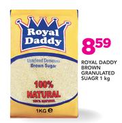 Royal Daddy Brown Granulated Sugar-1Kg