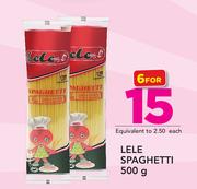 Lele Spaghetti-6x500gm