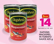 Daphnis Mackerel In Tomato Sauce-3x425gm