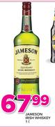 Jameson Irish Whiskey-1Ltr