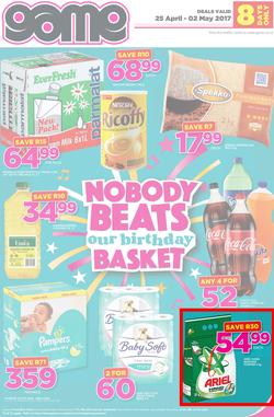 Game Cape : Nobody Beats Our Birthday Basket (25 Apr - 2 May 2017), page 1
