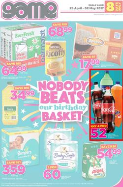 Game Cape : Nobody Beats Our Birthday Basket (25 Apr - 2 May 2017), page 1
