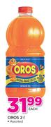Oros Assorted-2Ltr