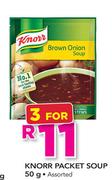 Knorr Packet Soup Assorted-3x50g