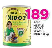 Nestle Nido 3 Years+ Milk-1.8Kg