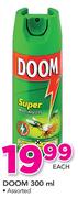 Doom Assorted-300ml