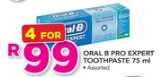 Oral B Pro Expert Toothpaste-4x75ml