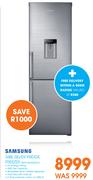 Samsung 348Ltr Silver Fridge Freezer RB31HWJ3DSSUO