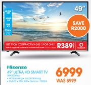 Hisense 49" Ultra HD Smart TV 49K300UW