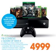 XBox One 1TB Console + Gears Of War 4