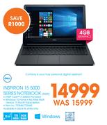 Dell Inspiron 15 5000 Series Notebook 5559