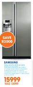 Samsung 524Ltr Silver Side By Side Fridge Freezer RS21HDTPN1