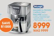 Delonghi Magnificia Pronto Cappuccino Machine ESAM4500