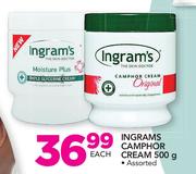 Ingrams Camphor Cream Assorted-500g Each
