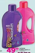 Satiskin Bubble Bath Assorted-2Ltr Each