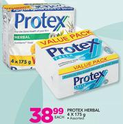 Protex Herbal Soap-4x175g Each