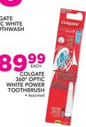 Colgate 360 Degree Optic White Power Toothbrush